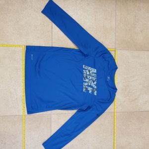 Youth Large Nike Athletic Vented Long Sleeve Dri-Fit Tee